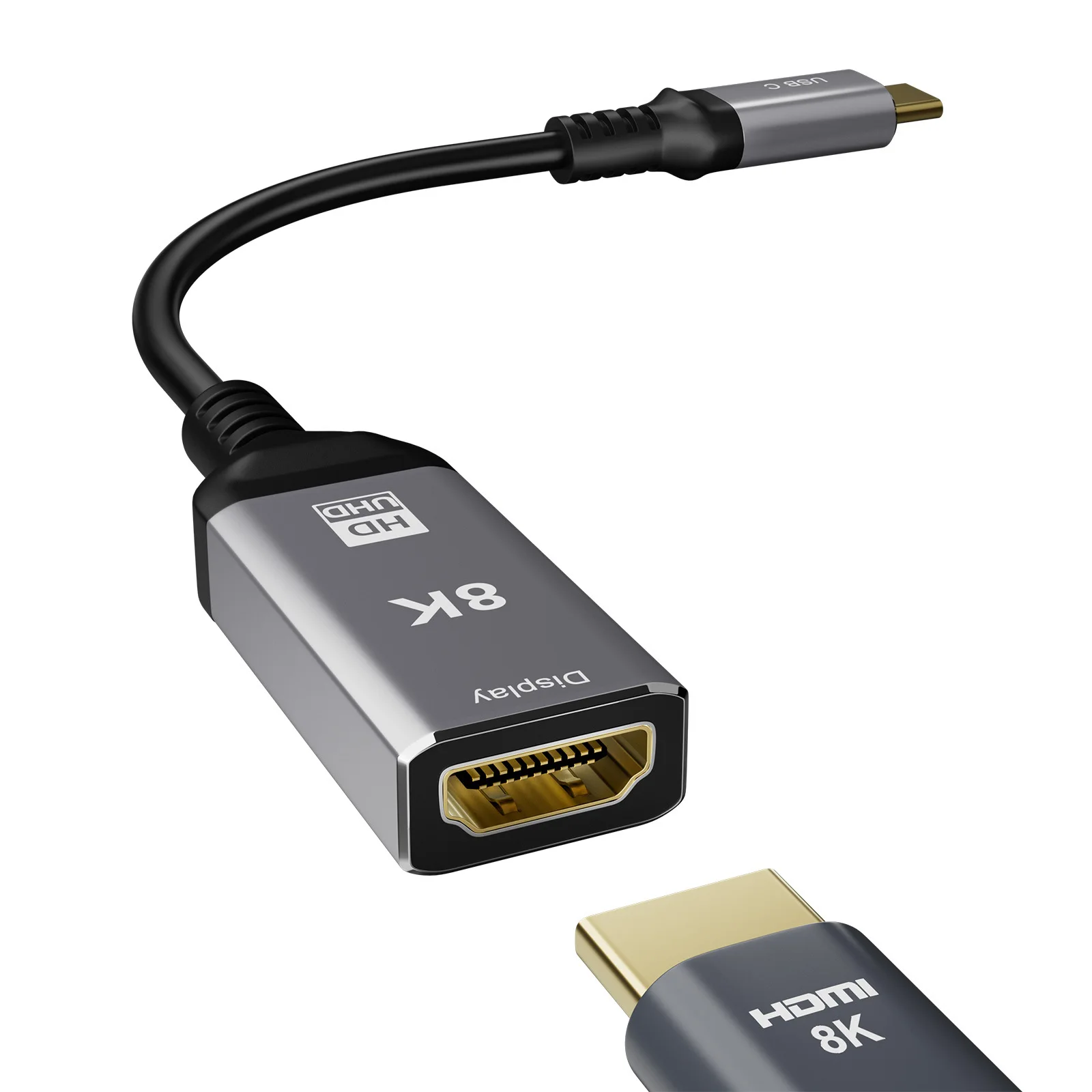 

Type C to HDMI compatible 8k@60hz Digital computer monitor high-definition adapter cable
