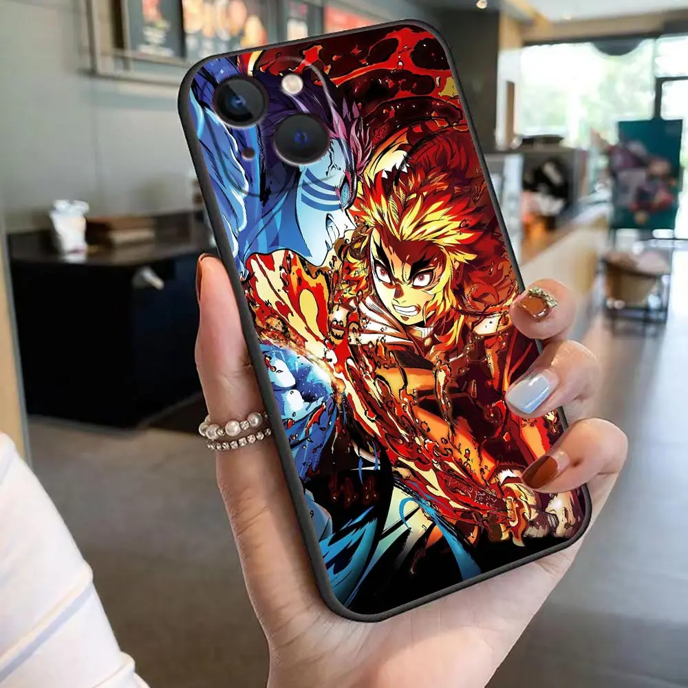 thumbnail image 1 of TanjiRo Nezuko Demon Slayer funda de teléfono para Apple 16 iphone 15 14 13 12 11 Pro XS Max Mini X SE 8 7 Plus funda Capa, 1 of 5