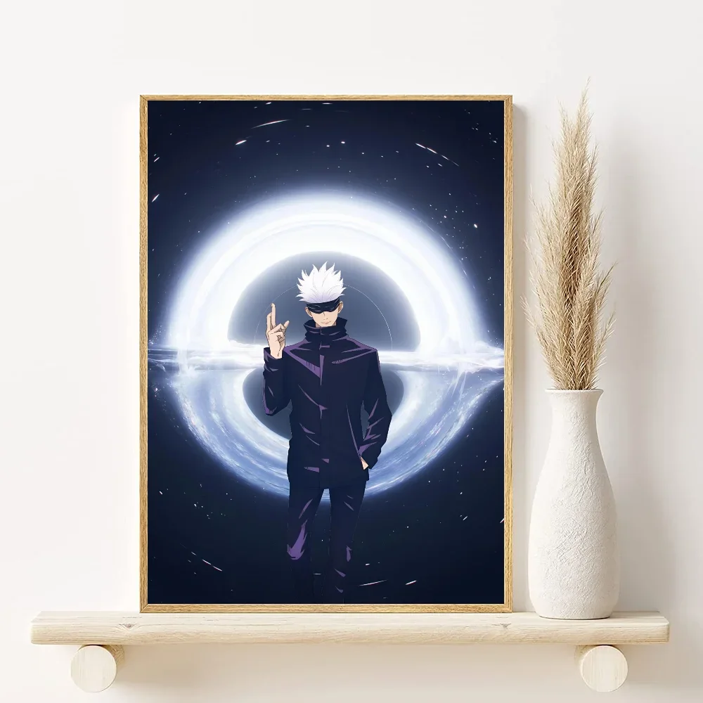 Gojo Satoru Jujutsu Kaisen Canvas Art Print - Aesthetic Wall Decor