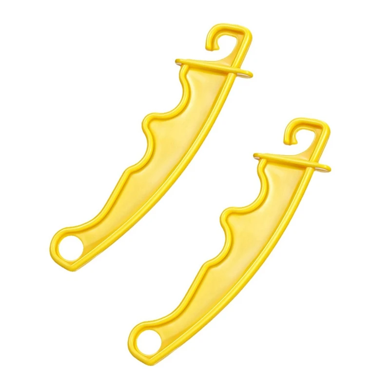 

2Pack Electric Fence Gate Handles, 8 Inch Insulated Yellow Plastic Handle For Electric Fence Gates