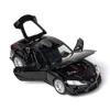 1/32 Toyota GR SUPRA Diecast Alloy Car Model High Simulation Metal Toy With Sound Light Pull Back For Kid Children Collection 3