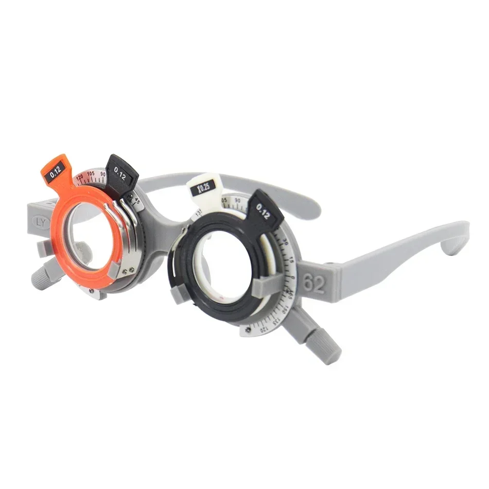 266 Pcs 광학 렌즈 고품질 광학 검안 림 케이스 키트 세트 플라스틱 링 시험 렌즈 세트 알루미늄 케이스 상자 시험 프레임