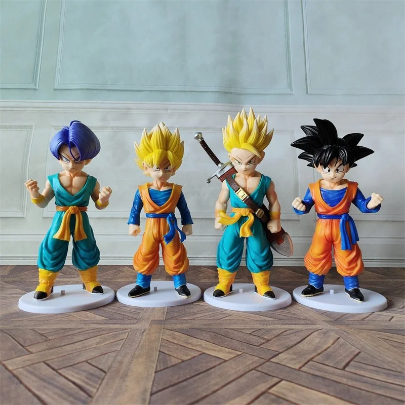 Dragon ball z filho goten criança gotenks troncos super saiyan