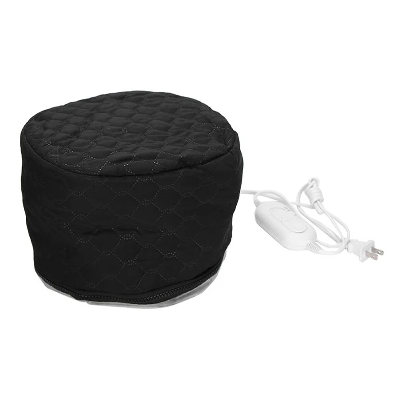 Household Electric Heating Hat Cap Adjustable Hot Oil Treatment Hat Salon Barber Accessories Hair Care US Plug