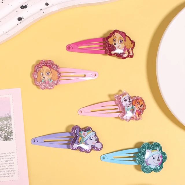 Paw Patrol Skye & Everest Hair Clips - Cute Hair Accessories For Girls, Party Favors