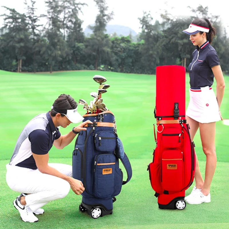 

PGM Unisex Professional Golf Standard Ball Package Adult Clubs Bag Durable Nylon High Capacity with Rain Cover QB038 Wholesale
