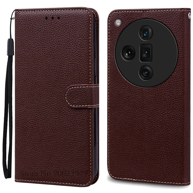 Luxurious Leather Wallet Flip Case - Soft Silicone Cover & Protective Shell