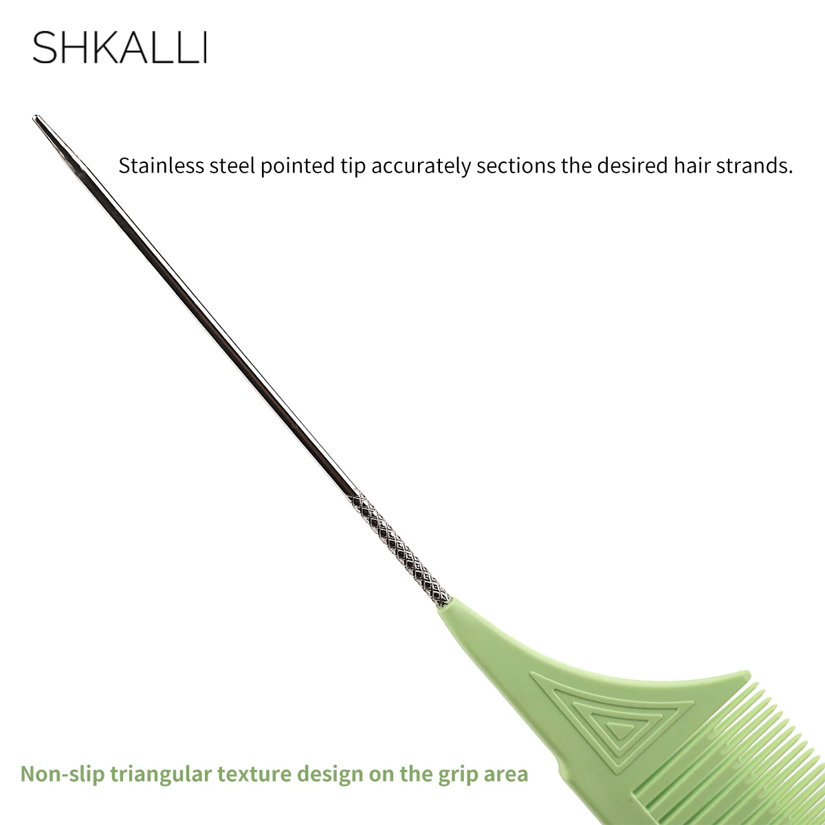 전문 헤어 염색 하이라이팅 빗 및 세트 - 효율적인 분할 치아 디자인, 미끄럼 방지 그립, 프리미엄 스타일링 도구