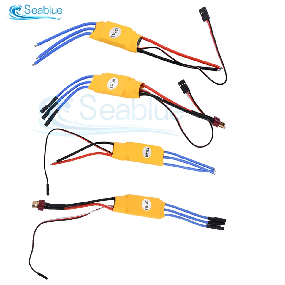 XXD 30A Bürstenloser ESC – Mit 5V 2A BEC, T-Stecker, Für RC Flugzeuge, Multicopter & Helikopter