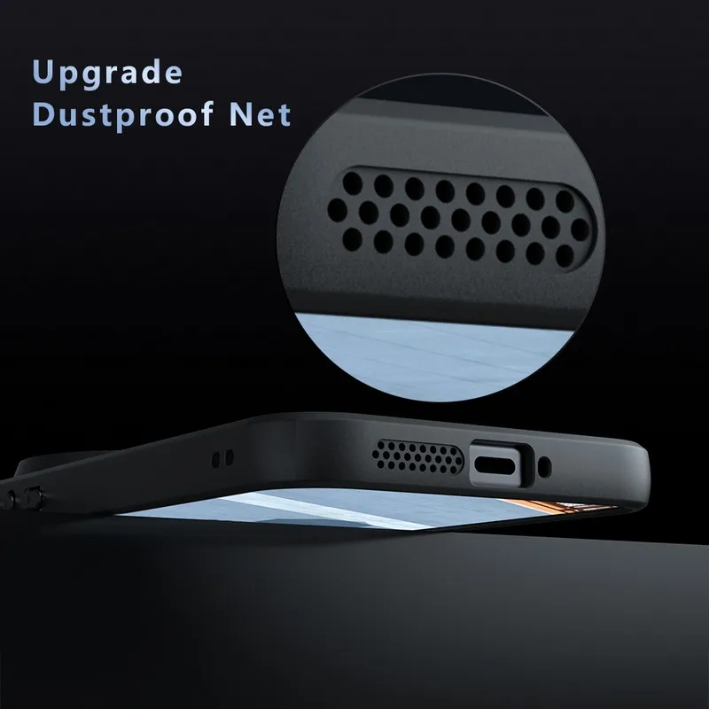 Magnetic Shockproof Matte Phone Case with Wireless Charging Compatibility