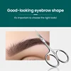 MR.GREEN Eyebrow Scissors Curved Blade Cuticle Scissors Professional Stainless Steel Manicure Trimmer Hair Remover Tool 2