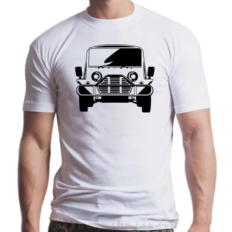 Nuova T-Shirt Mini Moke-Austin Morris Leyland Classic Car