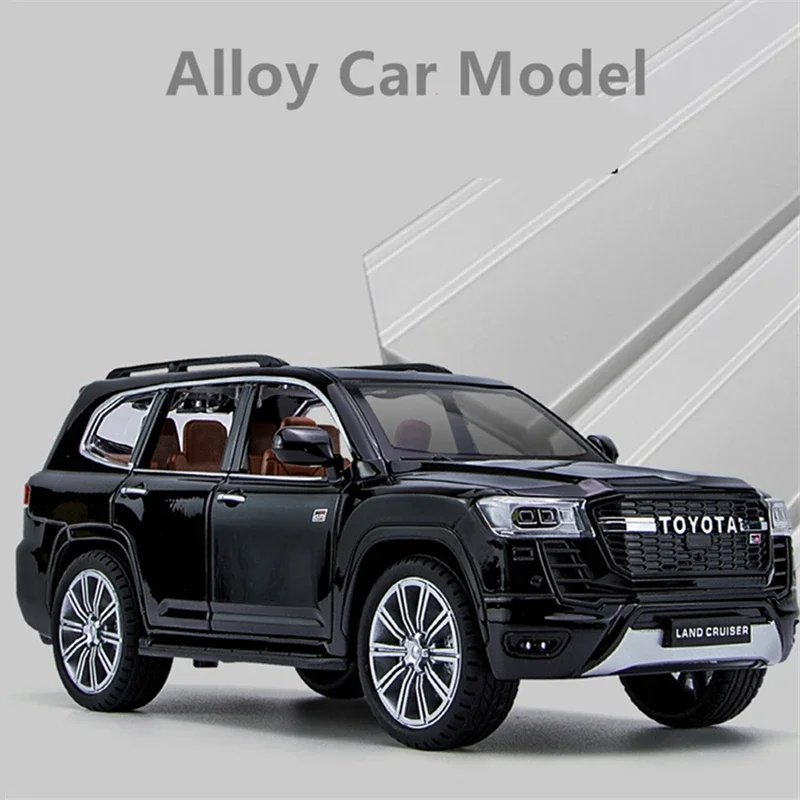 

1/24 Toyota LAND CRUISER GT Prado SUV Alloy Car Model Diecasts Metal Toy Off-road Vehicles Car Model Sound Light Childrens Gifts