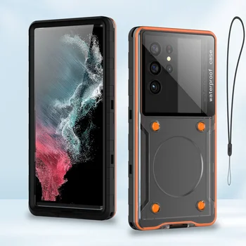 Custodia impermeabile universale IP68 da 6,9 pollici completamente sigillata, adatta per telefoni di Apple, Sanfang, Xiaomi e altre marche