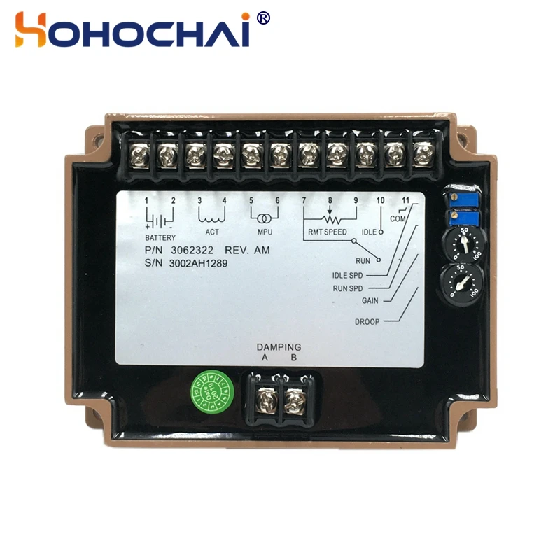 Description Picture 2 of item3044196 Diesel Generator Speed Control Unit Engine Speed Controller Governor