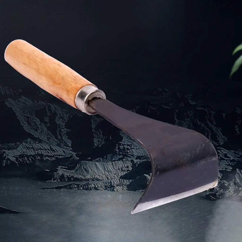 Portable Scraper Lightweight with Wooden Handle, Scraper for Woodworking Wood