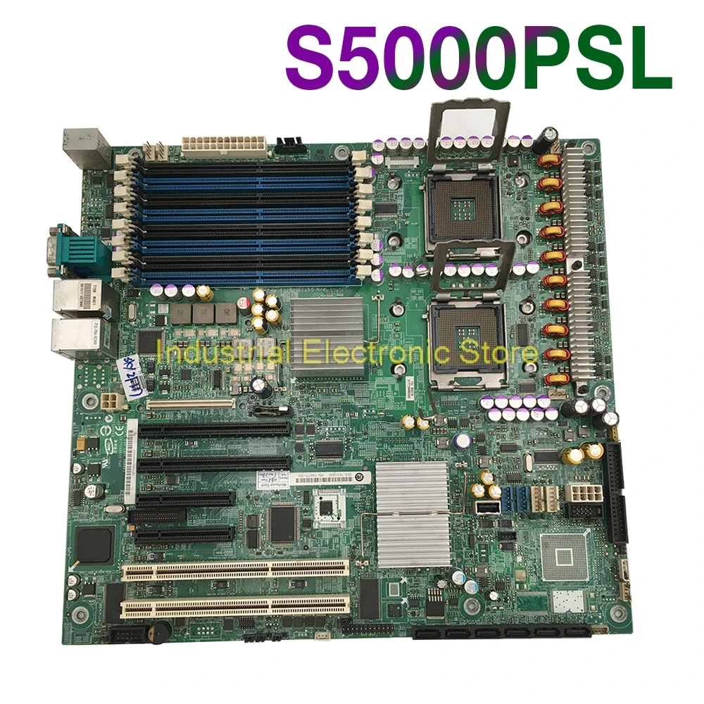 Серверная материнская плата для Intel S5000PSL LGA 771 E5110X2