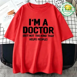 Vintage I'm a Doctor Funny T - Shirt - Summer Streetwear Hip Hop Gift - S (1)