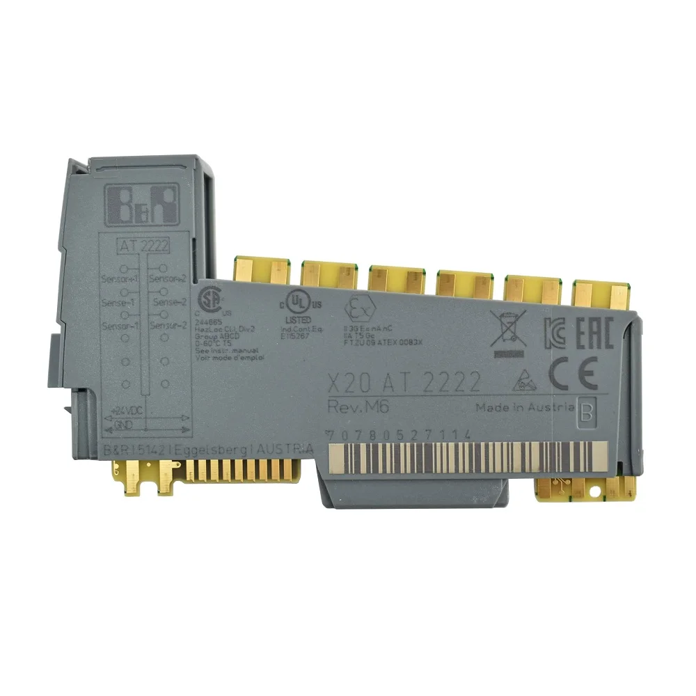 

In Stock New and Original B&R X20AT2222 Analog temperature input slice module cabinet I/O ATEX compliant Plug-in mounting