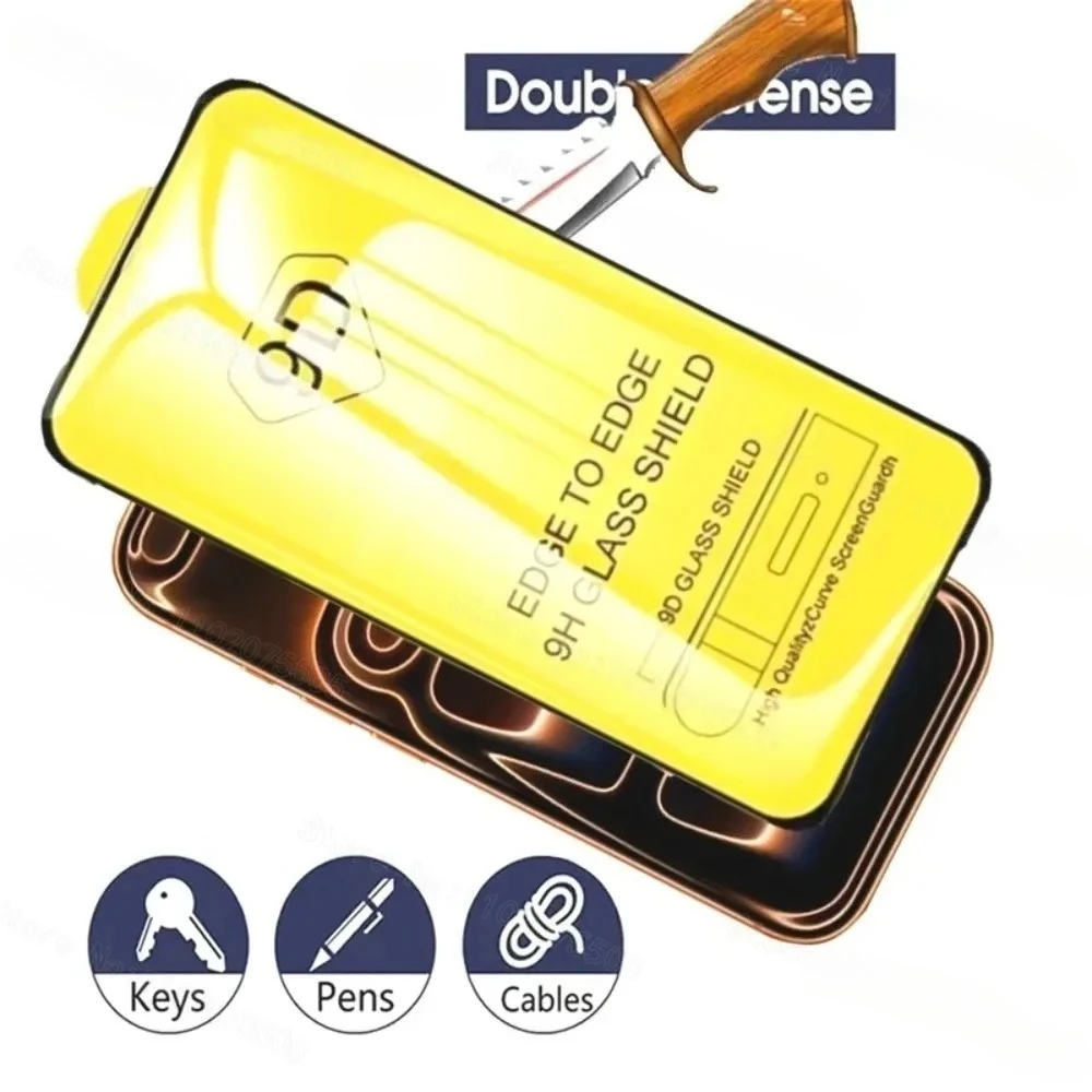 Premium 9D Tempered Glass Screen Protector - HD Clarity Film