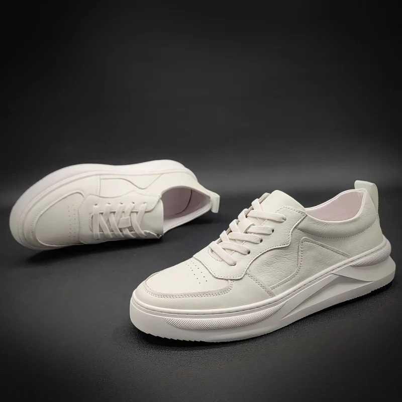 Hollow-Out Breathable Shoes Casual Spring And Summer Low-Top Cowhide Surface Fashion Sneakers main image 1