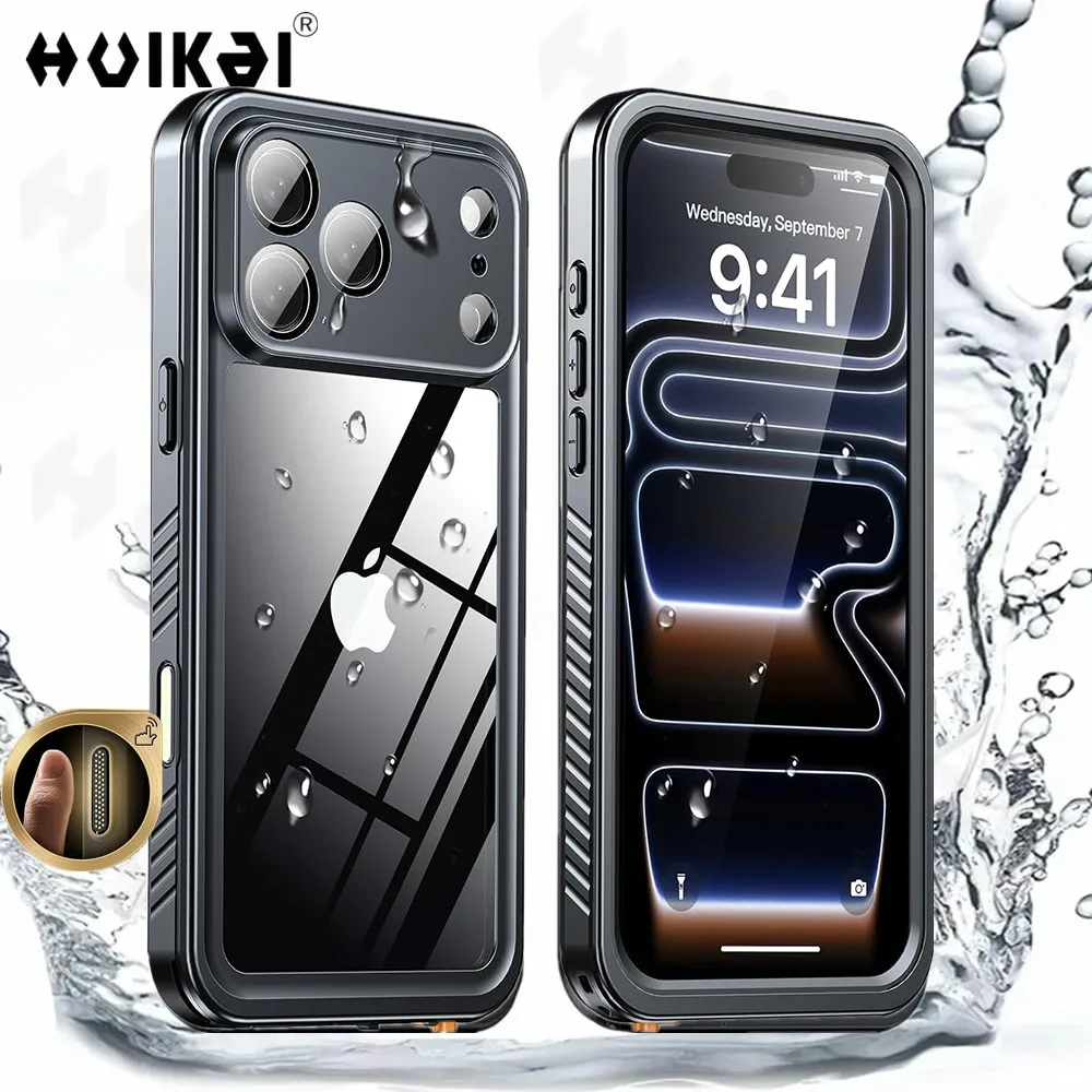 Ultimate Waterproof and Dustproof Full-Body Protective Smartphone Case