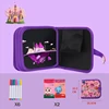 Montessori Portable Painting Book Set Magic Blackboard Coloring Pen Wiping Reusable Drawing Diy Puzzle Educational Toys 1