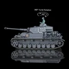 1/16 7.0 2.4G Heng Long Plastic German Panzer IV F2 RTR RC Tank 3859 360° Turret TH17396-SP-SMT4 1