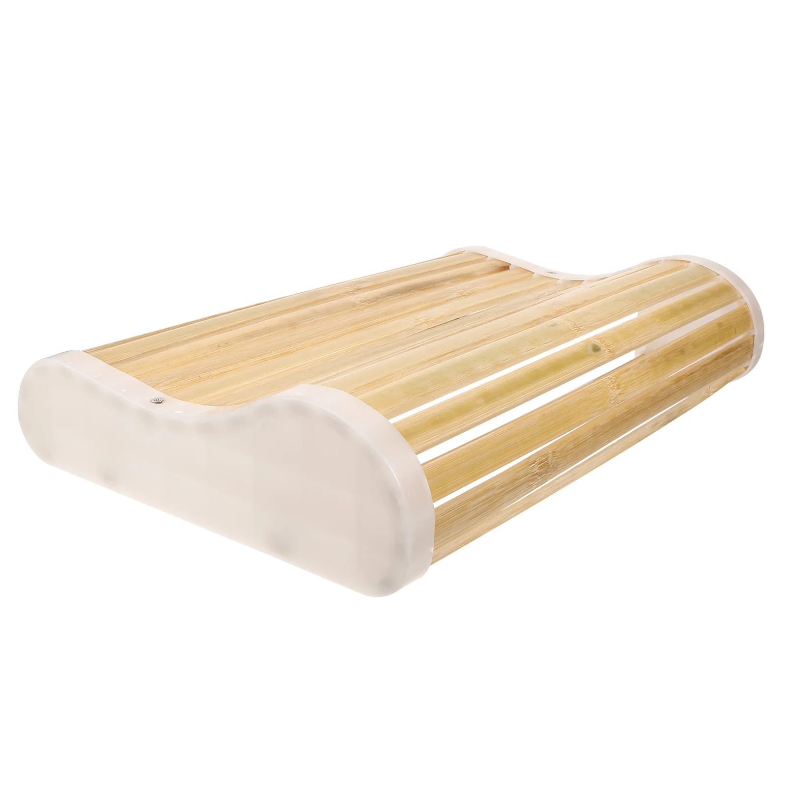 Bamboo Pillow Bed Pillows Bathtub Neck Sweat Steam Cushion Elder Rest Breathable Cooling 5