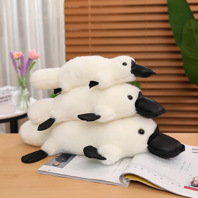 Hot 1pc Australian Animal Cute Platypus Plush Doll Emulational Platypus Duck Ornithorhynchus Soft Toys