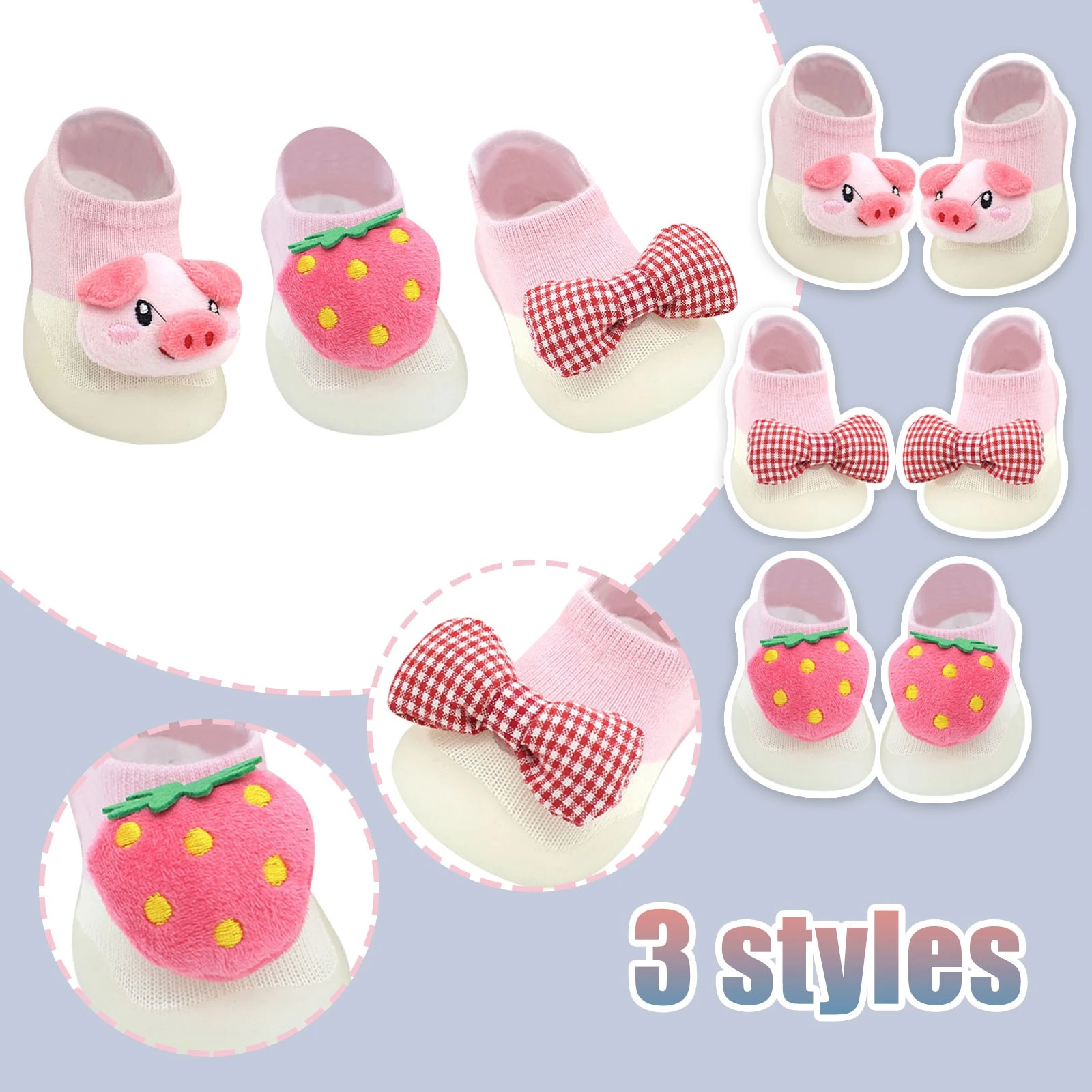 50 Newborn Baby Shoes Non slip Soft Bottom Spring Autumn Floor Socks Baby  First Walkers Toddler Shoes Zapatos Para Bebes| | - AliExpress
