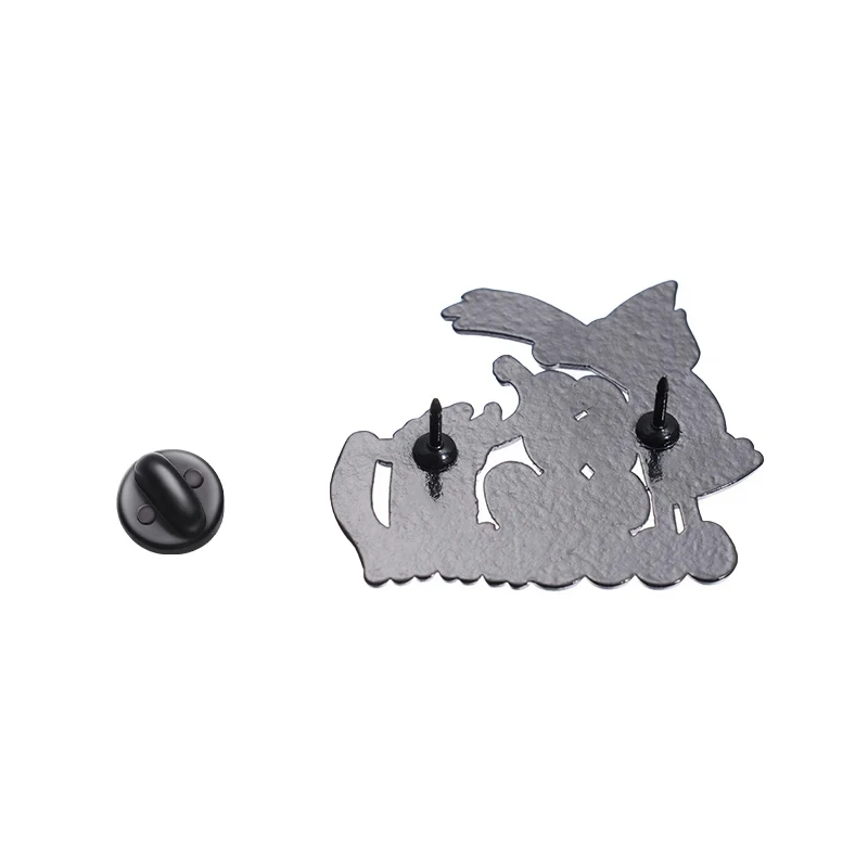 Cartoon Anime Birdmen und Brauner Waschbär Emaille Pins Lustige TV-Serie Brosche Revers Abzeichen Dekorativer Schmuck Geschenk für Kinder Freunde – Detail 12