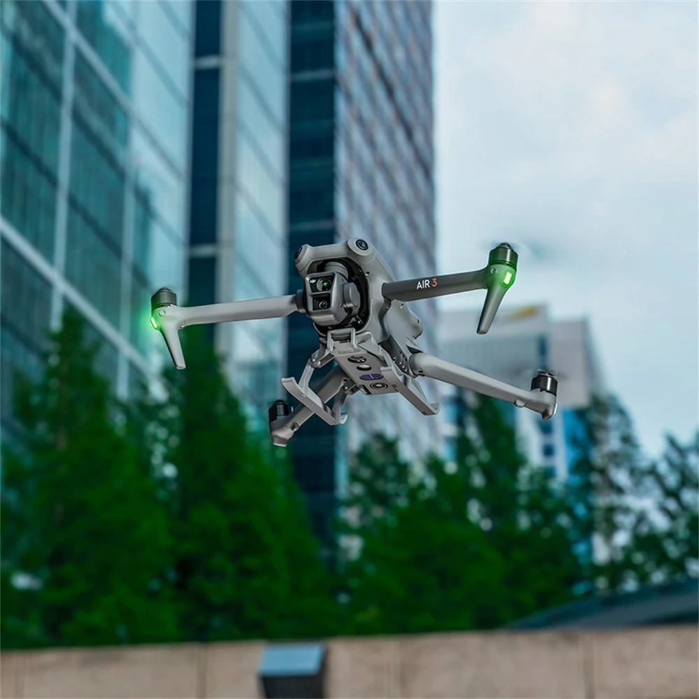 UAV Landing Gear for DJI Air 3 &ndash; Leg Foldable Extended Kit for DJI Air 3 Fly More Combo Drone Accessories