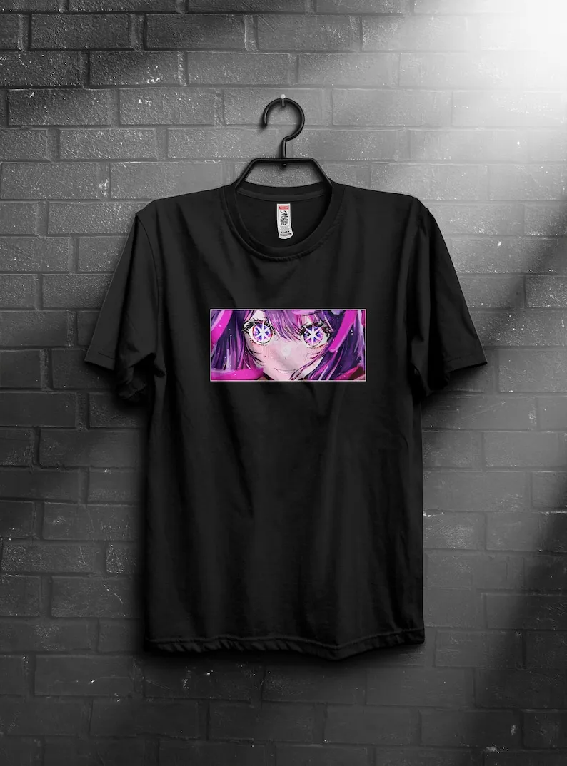 

anime shirts, anime gifts, Ai Oshino, Oshi no Ko, Oshi no Ko shirt, kawaii