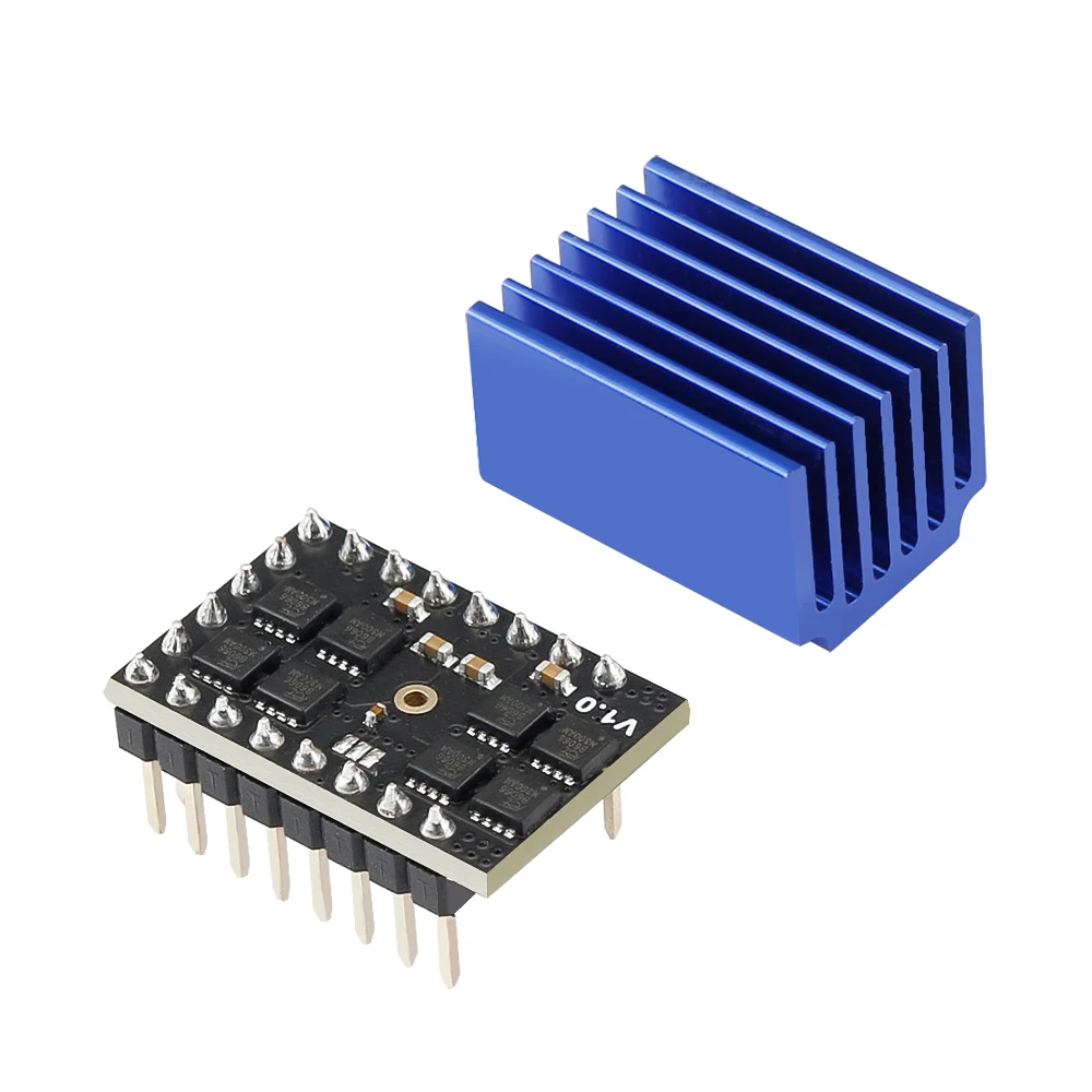 Fysetc-stepper Step Stick Spi Silent Motor Driver Impressora 3d Máquina de Gravura Cnc Alta Potência Qhv 60v Tmc5160 - Imagem 3