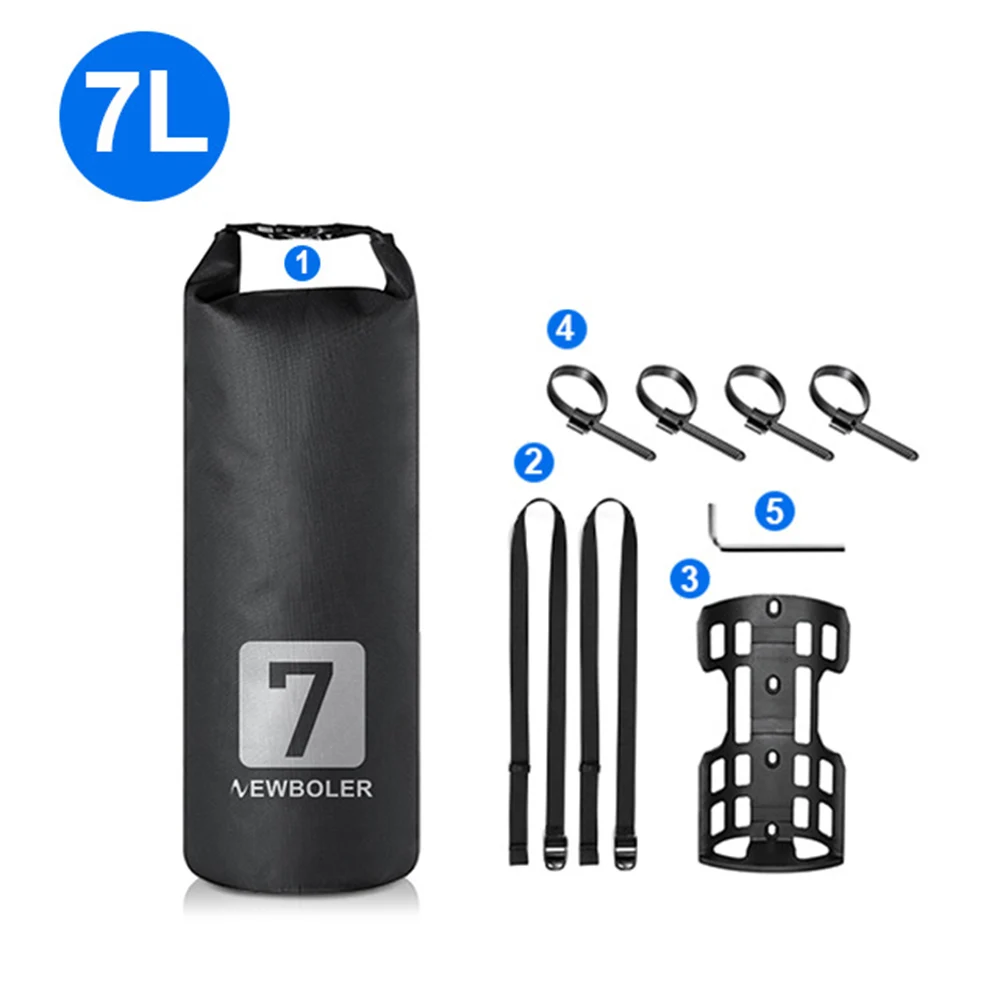 

Сумка велосипедная водонепроницаемая, 3 л/7 л