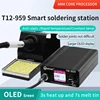 T12-959 V5.1 Soldering Station Electronic Soldering iron OLED bigger Digital display and 5pin 907 handle iron tip 1