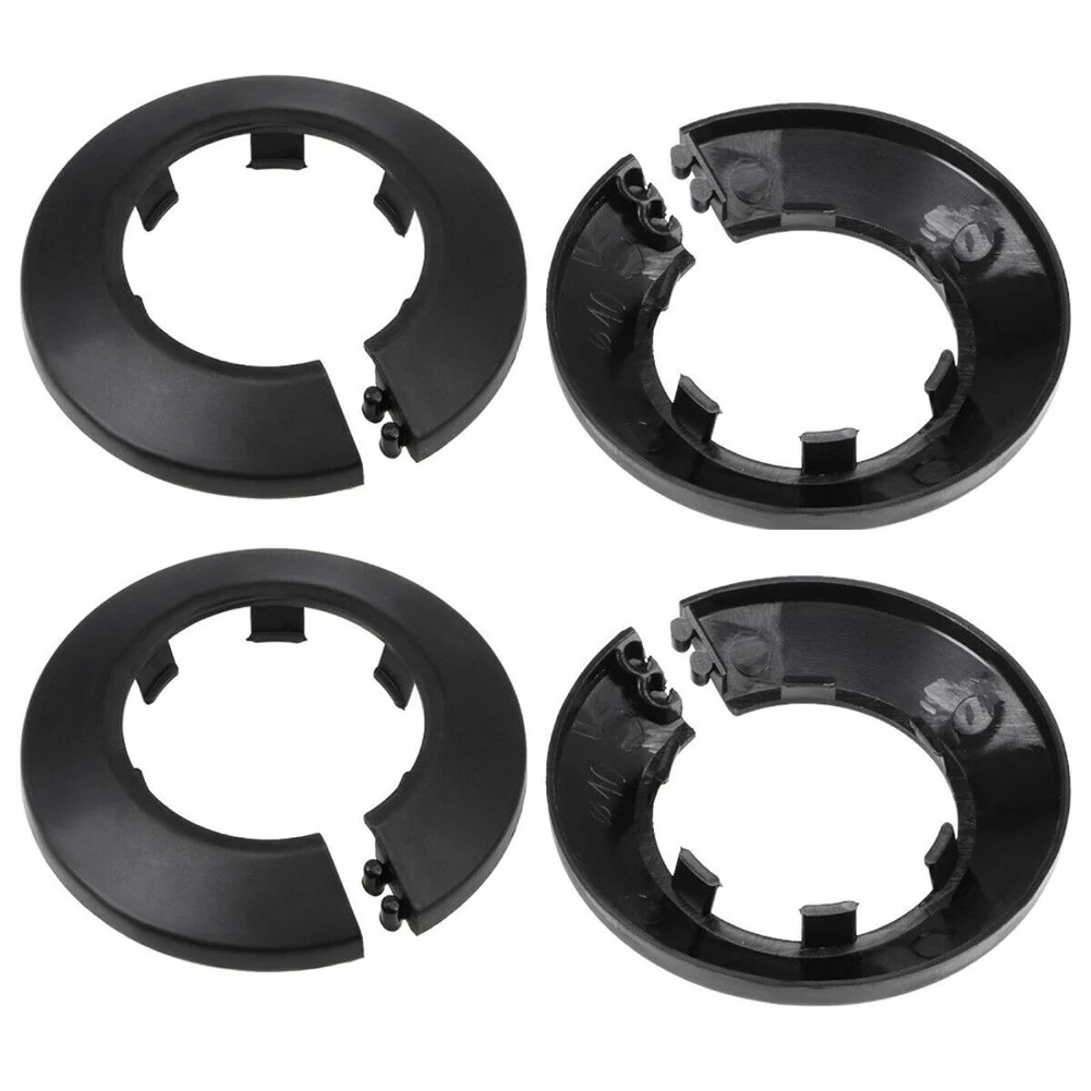 

HL Black Escutcheon Angle Valves Decoration Easy Installation Fit Many Occasions Water Pipes Decoration Drain Line