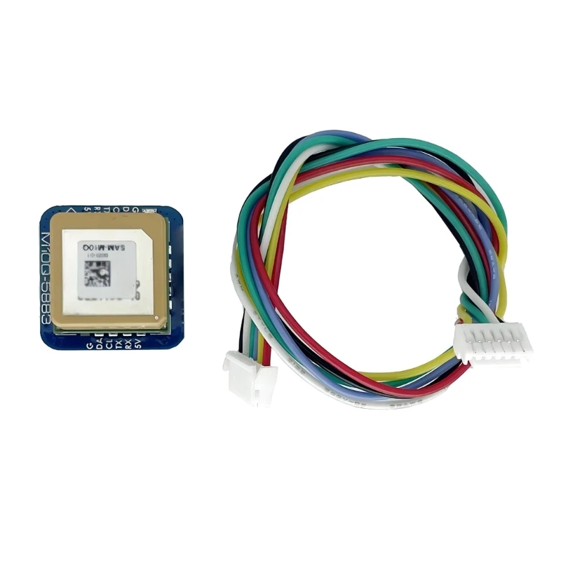

MATEKSYS M10Q-5883 Модуль системы глобального позиционирования GNSS Магнитный компас QMC5883L 20X20 мм для FPV дронов DIY