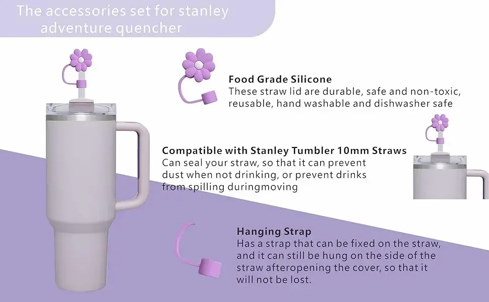 Cute Stanley Straw Cover