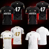 Omerta  Men's Mesh Boxing Jersey Breathable Jersey Outdoor Sportswear Unisex T Shirt Round Neck  Tees Tops Kids T-shirt Clothing 1