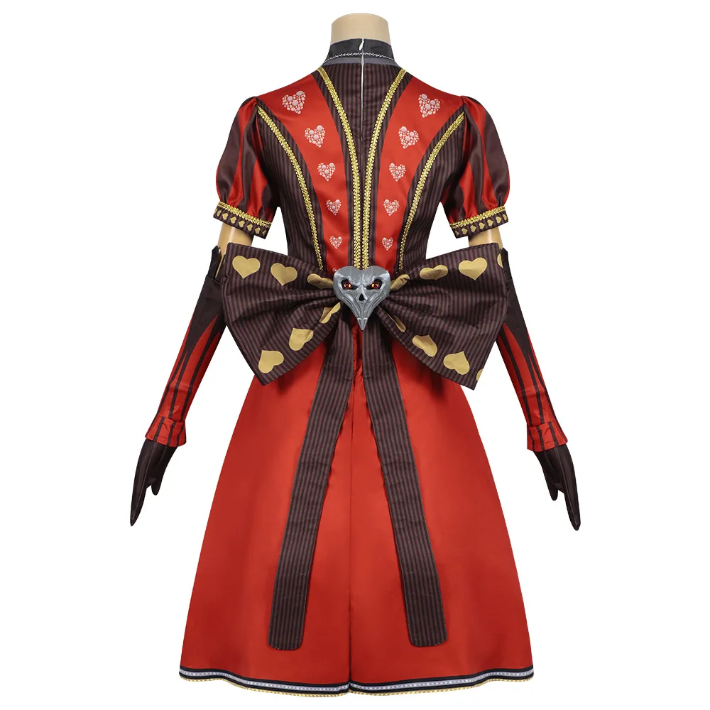 Alice Madness Returns Alice Liddell Red Victorian Dress Cosplay Costume