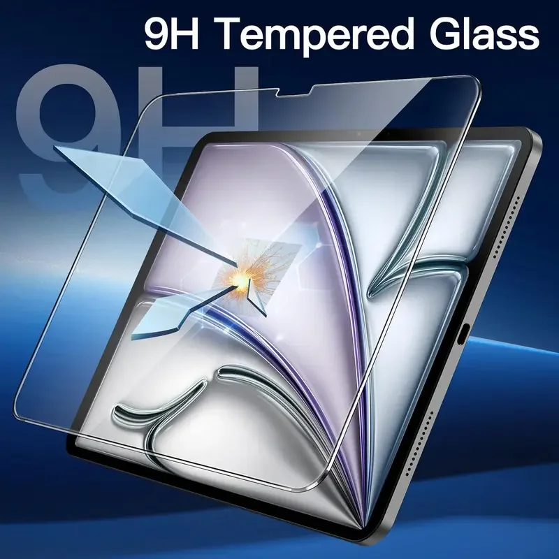 Enhanced Tempered Glass Screen Protector for 11-inch Tablets - HD Anti-Scratch Protective Film (2-Pack)