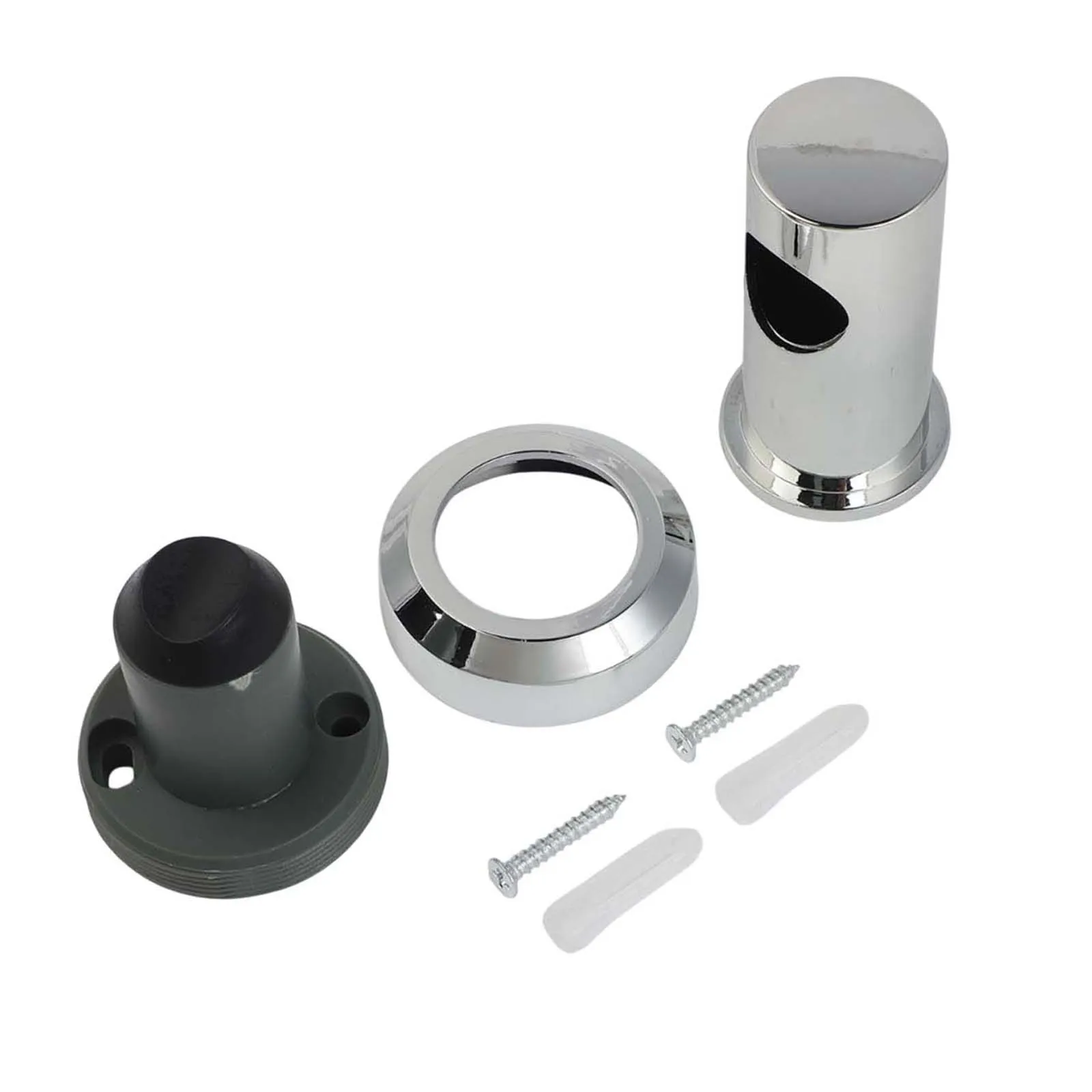 ABS Wall Bracket Riser Bracket For Wall Bars 21.5mm-22mm Wall Rod Bracket Shower Fitting Holder With Fastening Screw