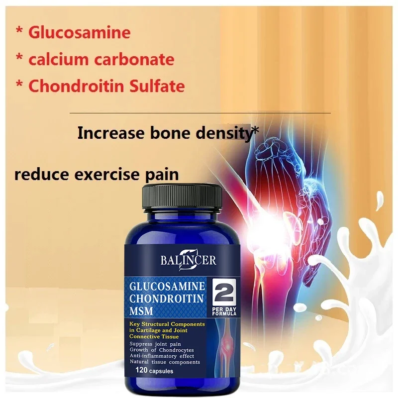 Glucosamine Chondroitin Supplement for Joint Support and Bone Health