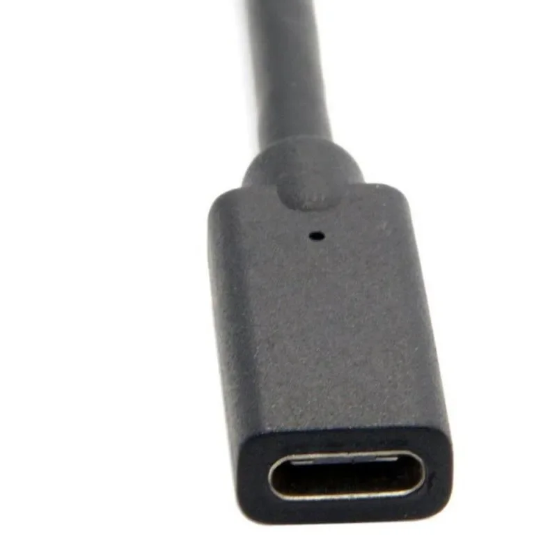 90 도 직각 USB-C USB C타입 3.1, 암수 익스텐션 데이터 케이블, 맥북 태블릿용, 20cm 100cm