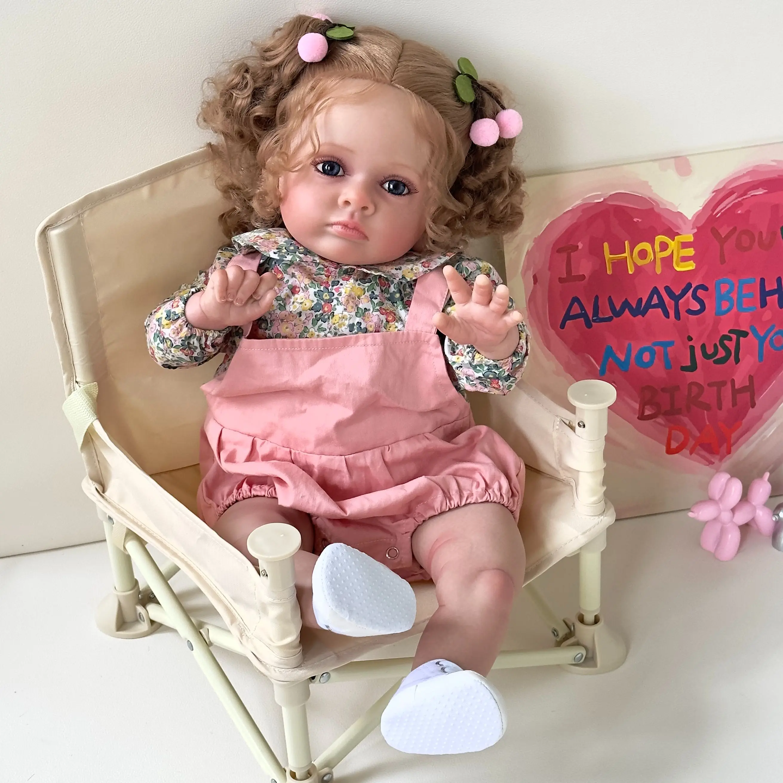 

24 Inch Reborn Dolls 60 cm Cloth Body Realistic Lovely Girl Baby Tutti Toddler Doll For Sale Doll Kid Birthday Xmas Gifts