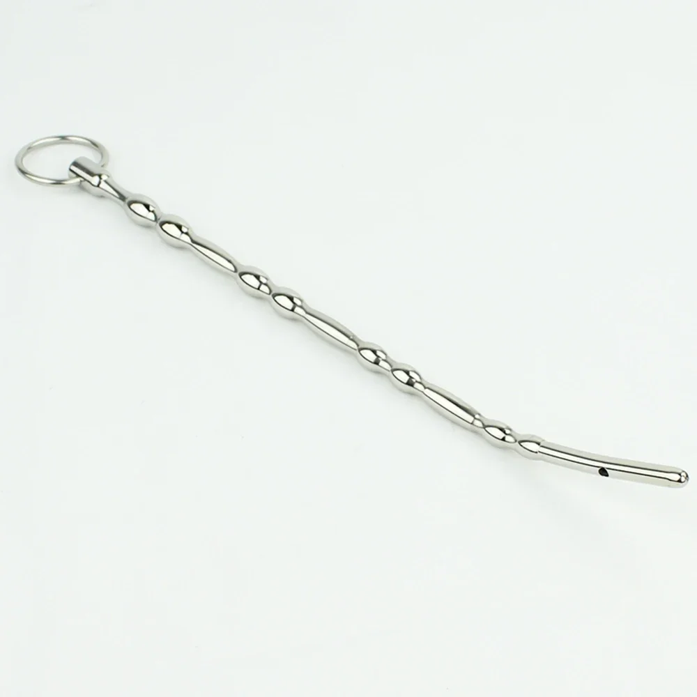 NEW 240mm Long Urethral Sound toys Stainless steel Penis Plug Stretching Male Chastity Device Urethral Dilators Sex Toys bdsm