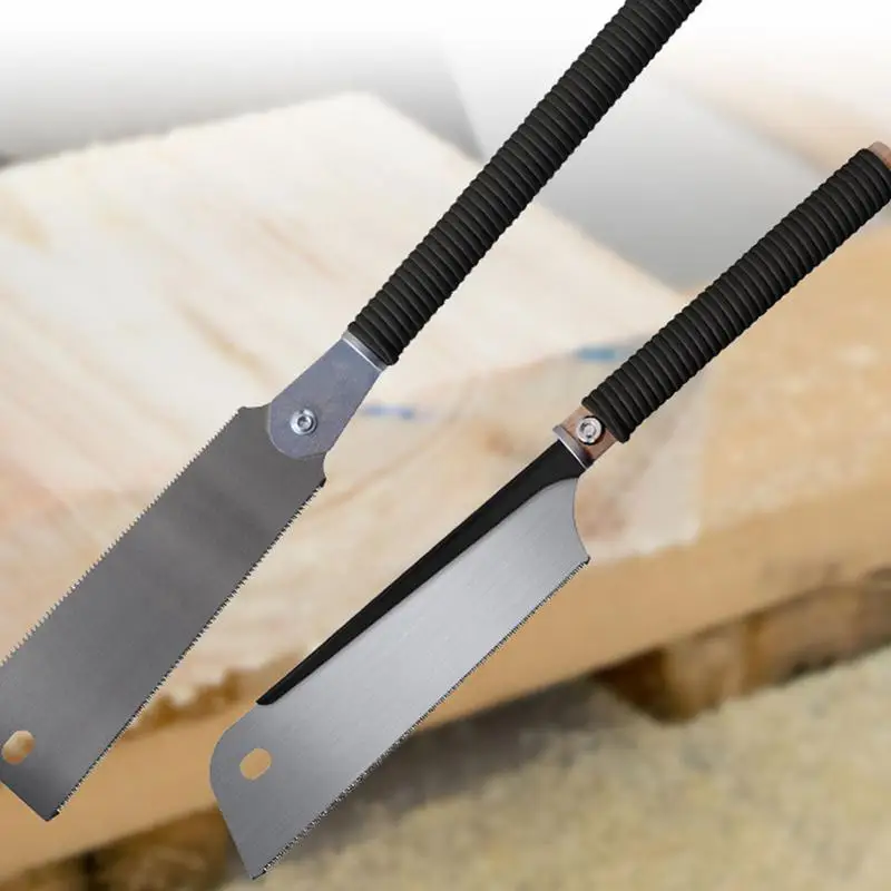 Japanese Hand Saw SK5 Flexible Blade Flush Cut Wood Handle Dovetail Pull Saw 1pc for Woodworking