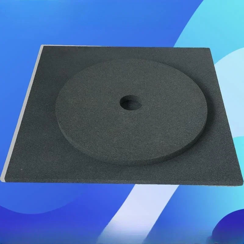 Scientific research Brown corundum low porosity ceramic plate microporous silicon carbide foam ceramic filter